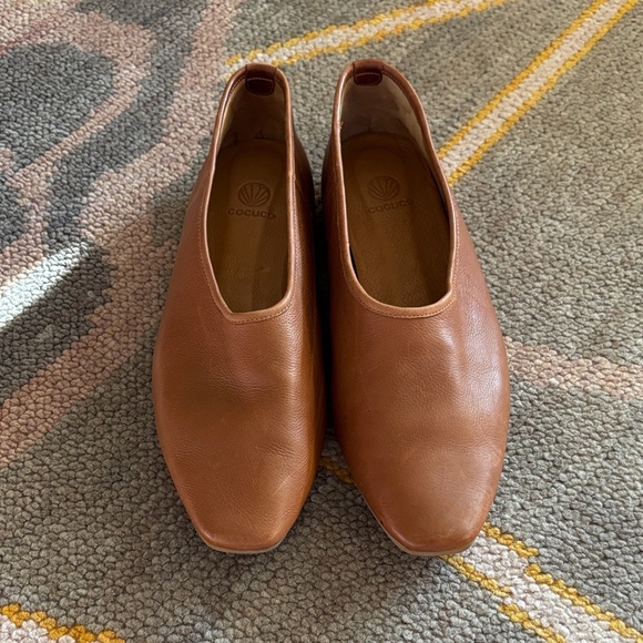 COCLICO Shoes - COCLICO Women's Brown Leather Flats